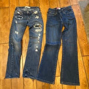 GIRLS Size 10 Jeans Abercrombie & Fitch Old Navy